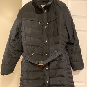 Michael Kors black puffy jacket